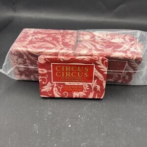 (12) Vintage Circus Circus Hotel & Casino Face & Body Bar Soap Las Vegas Nevada